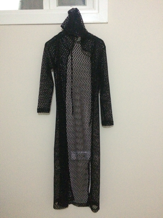 Mayo üstü file kaftan