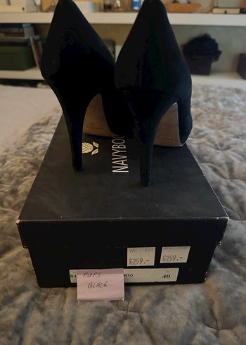 Yeni NAVYBOOT/Switzerland süet derisi pumps - Görsel 4