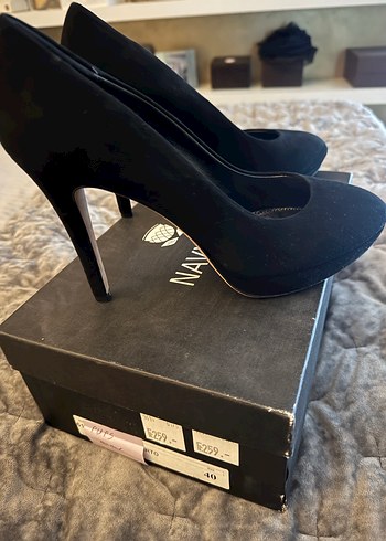 Yeni NAVYBOOT/Switzerland süet derisi pumps - Görsel 3