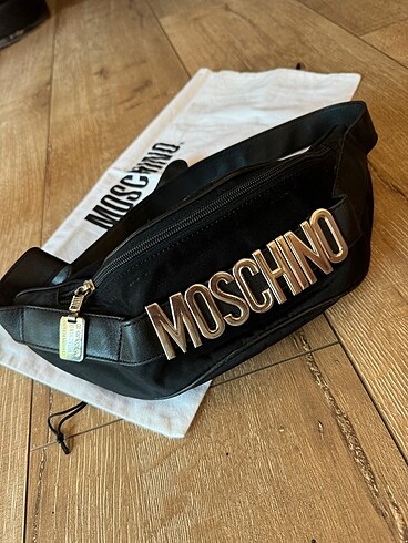 Moschino Orijinal vintage 80ler MOSCHİNO bel çantası