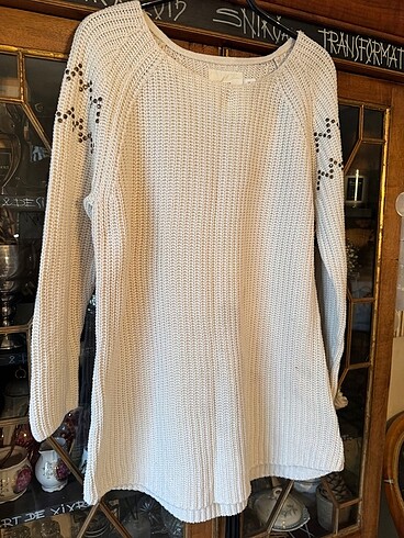 H&M LOGG özel tasarım yüzde 60 pamuklu kazak