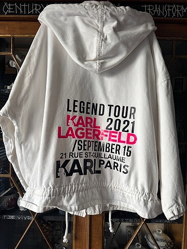 Karl Lagerfeld Legend Tour 2021 Paris limited edition