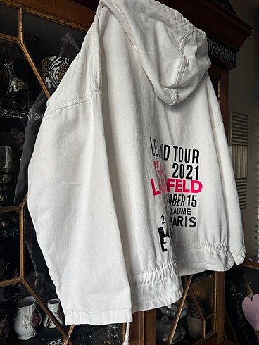 m Beden beyaz Renk Karl Lagerfeld Legend Tour 2021 Paris limited edition