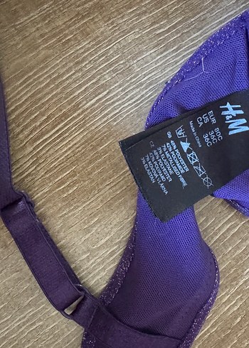 H&M Parlak Mor Destekli Sütyen 80C
