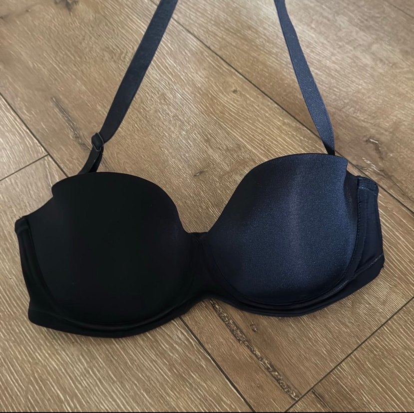 H&M siyah sütyen 80C bir askı ile - Görsel 2