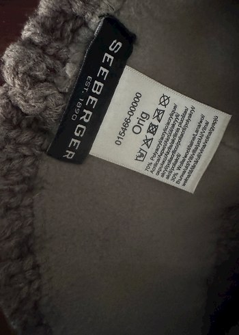 SEEBERGER/1890 kalın örgü bere yunlu - Görsel 5