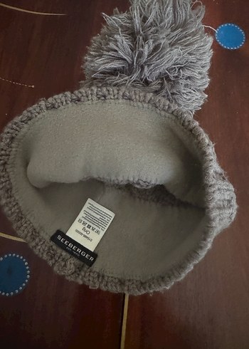 SEEBERGER/1890 kalın örgü bere yunlu - Görsel 4