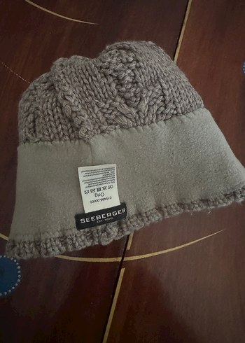 SEEBERGER/1890 kalın örgü bere yunlu - Görsel 7