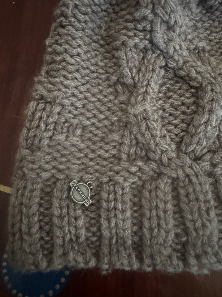 SEEBERGER/1890 kalın örgü bere yunlu - Görsel 2