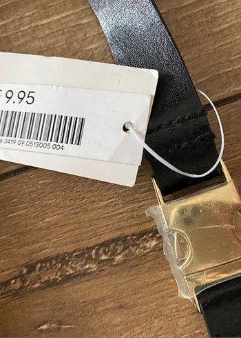 H&M Siyah Minimalist unisex Anahtarlık - Görsel 4