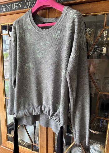 POLO GARAGE gri kazak viskozlu - Görsel 6