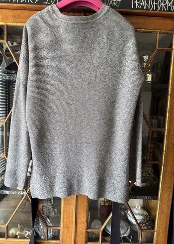 POLO GARAGE gri kazak viskozlu - Görsel 3