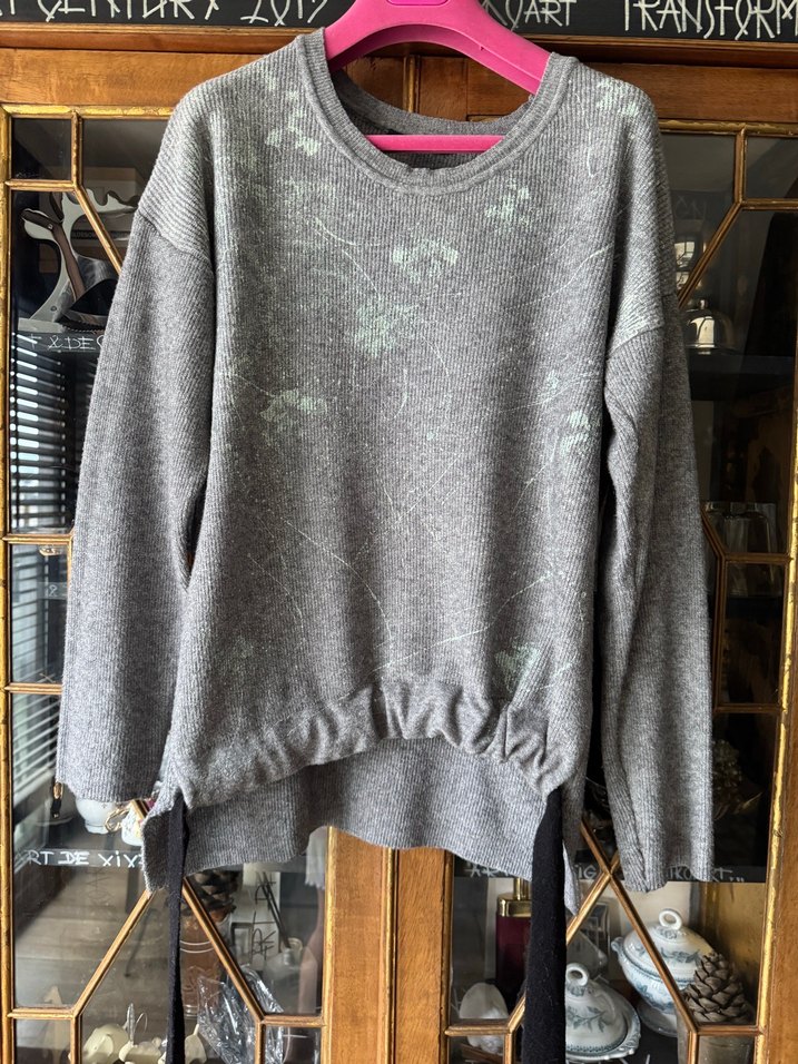 POLO GARAGE gri kazak viskozlu - Görsel 2