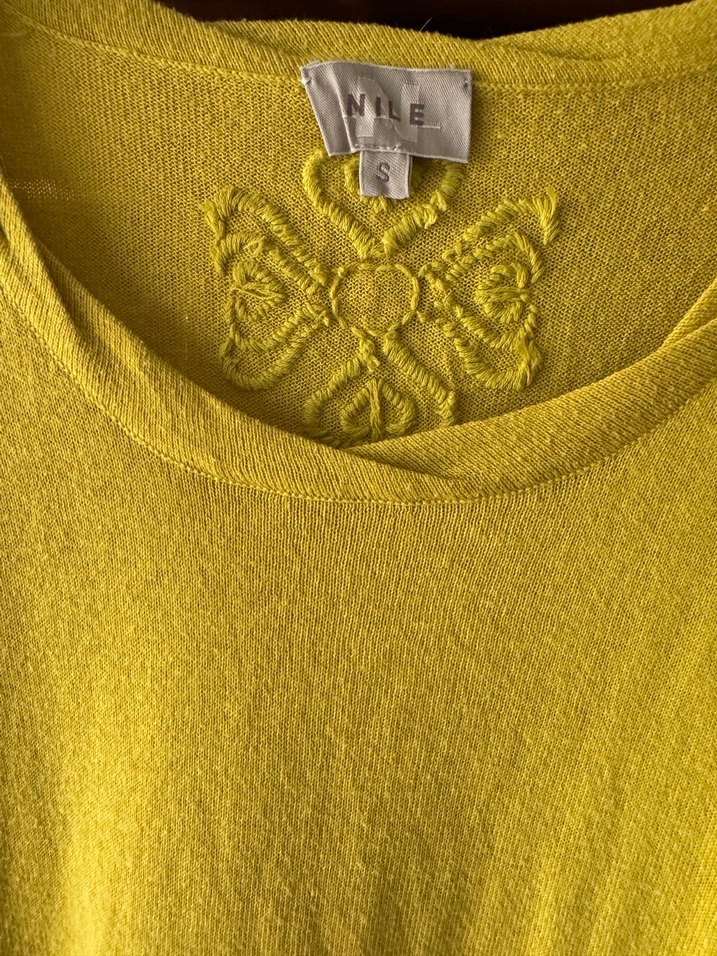  Orijinal NILE İsviçre marka uzun bluz pamuklu - Görsel 3