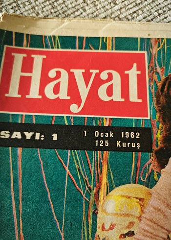 1962  Ocak. Hayat Dergisi Sayı 1 - Görsel 2