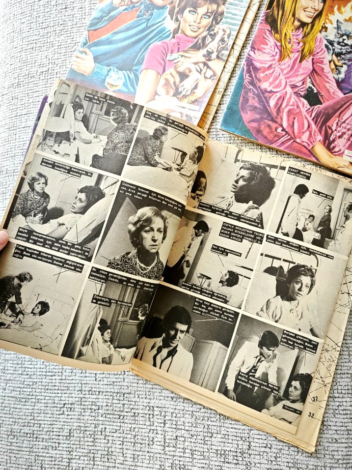 Samanyolu Dergisi 1973 senesi 4 tane - Retro Sayılar - Görsel 4