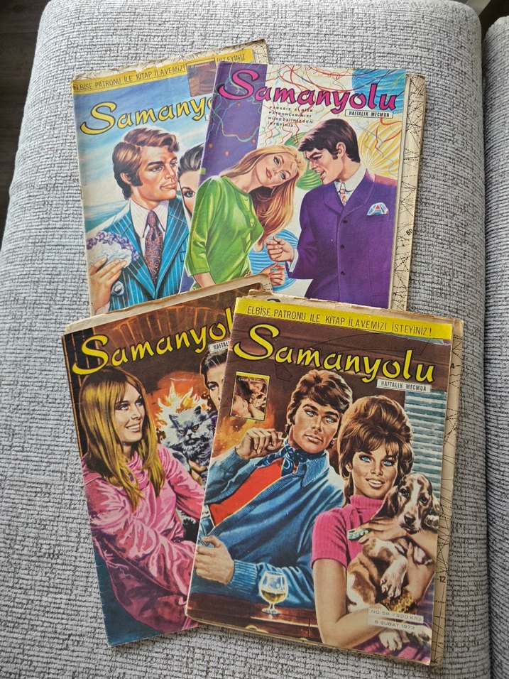 Samanyolu Dergisi 1973 senesi 4 tane - Retro Sayılar - Görsel 5