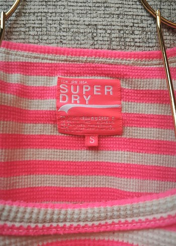 Superdry Pembe Çizgili Uzun Kollu Tişört - Görsel 5