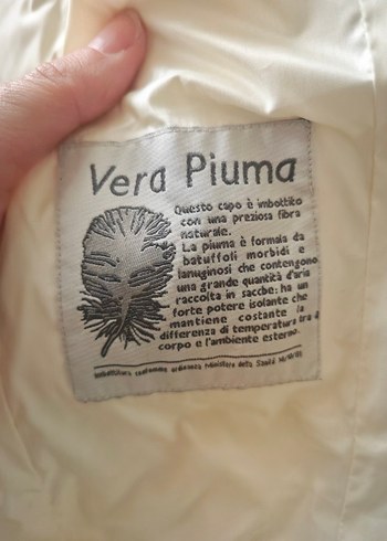 Beyaz Kadın kaz tüyü Kışlık Mont - Görsel 8