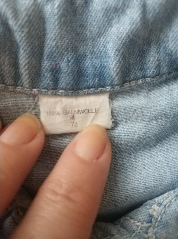 Kızlar için Fırfırlı Kot Elbise - Görsel 5