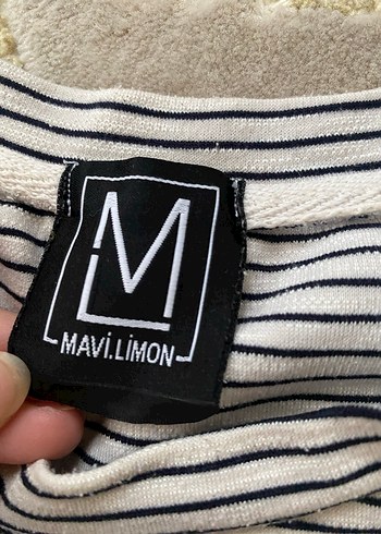 Gri Çizgili Uzun Kollu Tunik - Görsel 2