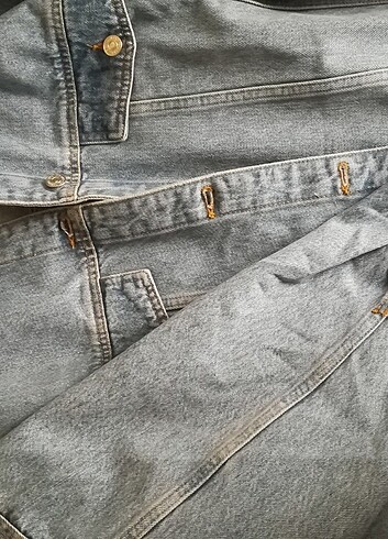 xl Beden mavi Renk Mango Jean ceket 