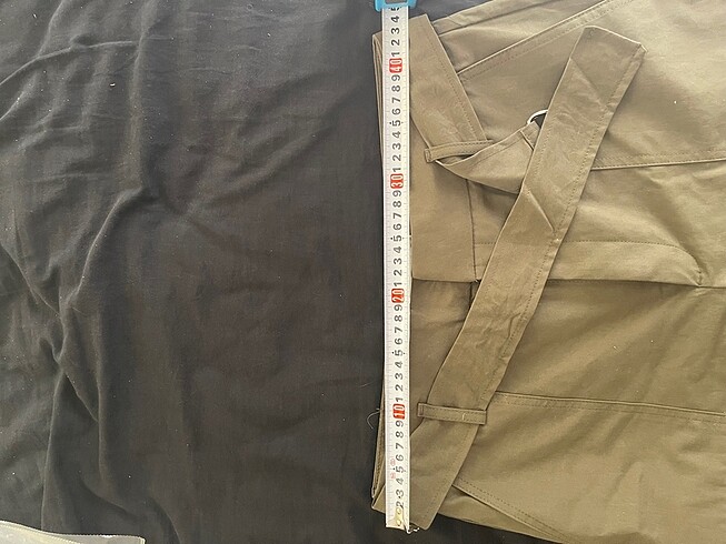 Mango kemerli yüksek bel pantolon - Görsel 5