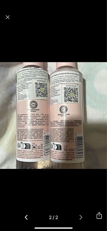 Yves Rocher Yves Rocher klasik evidence duş jeli ve losyonu