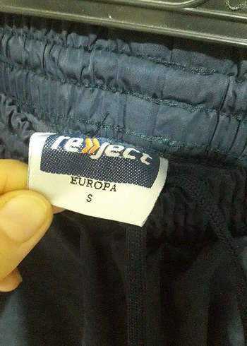 Diğer Kadın Lacivert Bol Kesim Kemerli Denim Pantolon