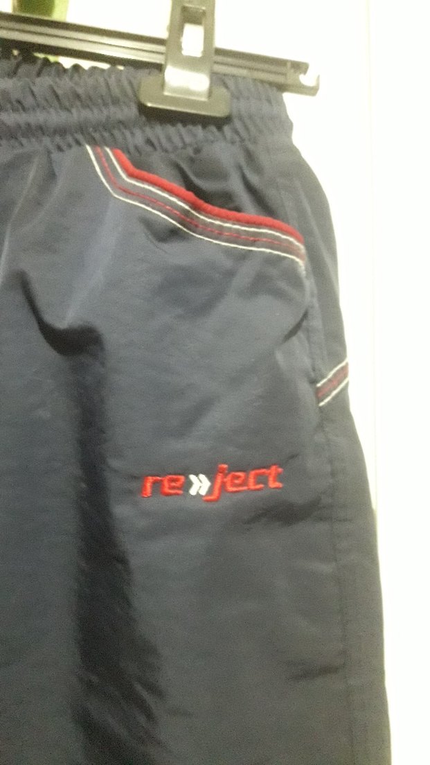 Kadın Lacivert Bol Kesim Kemerli Denim Pantolon - Görsel 4