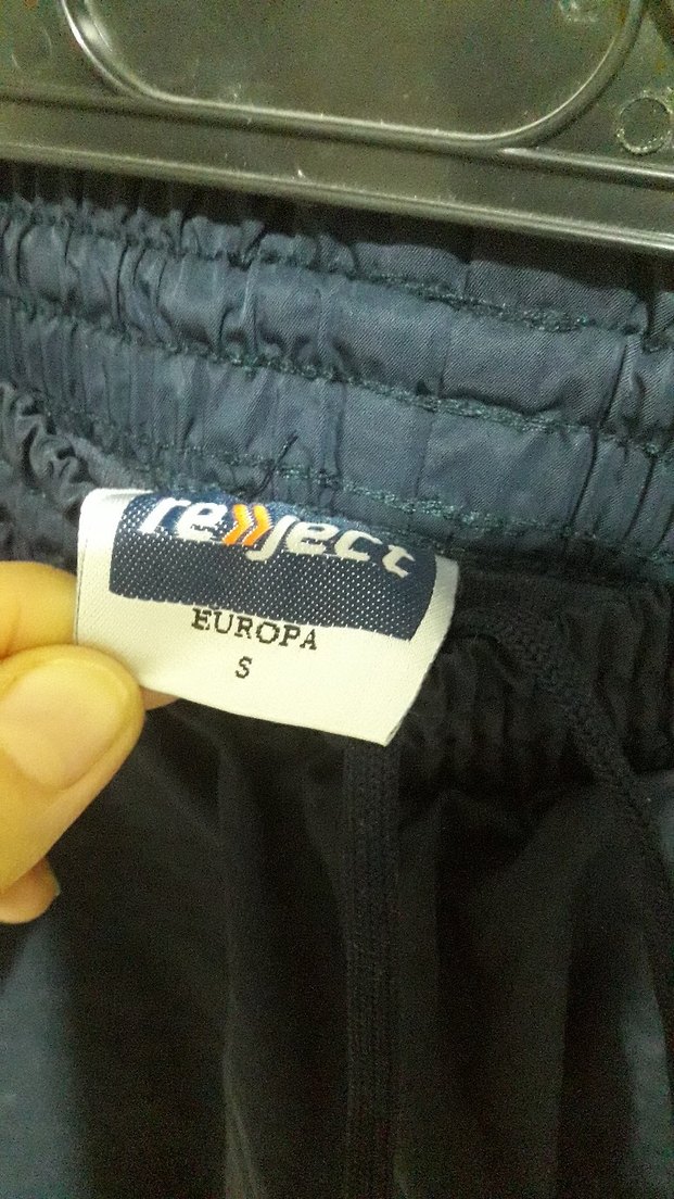 Kadın Lacivert Bol Kesim Kemerli Denim Pantolon - Görsel 3