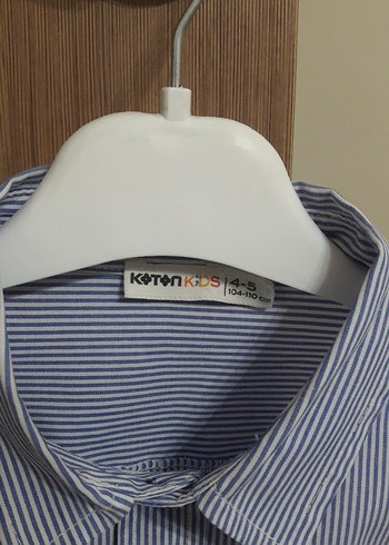 Erkek Çocuk Çizgili Uzun Kollu Gömlek - Görsel 2