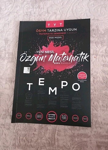 TYT Tempo Matematik Soru Bankası 