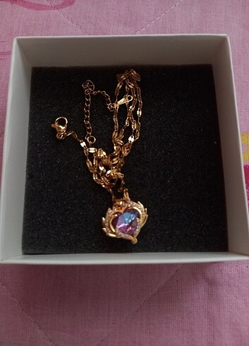 Dragon Heart Purple Necklace