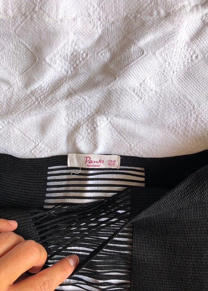 Siyah pareo - Görsel 2