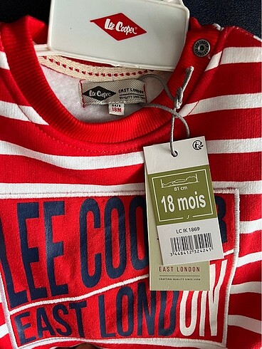 Lee Cooper Lee Cooper bebek alt üst takım