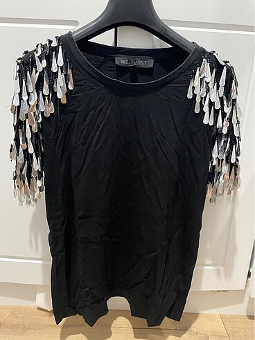 Twist Twist siyah pullu top