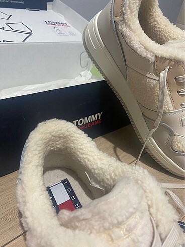 41 Beden ten rengi Renk Tommy jeans warm basket sneaker