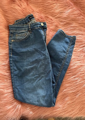 Düz dar paça kot pantolon jean
