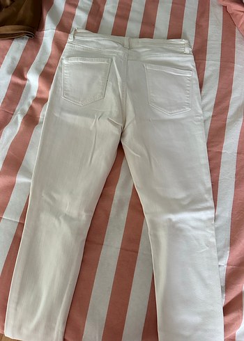 Beyaz Kadın Skinny Jean - Görsel 3