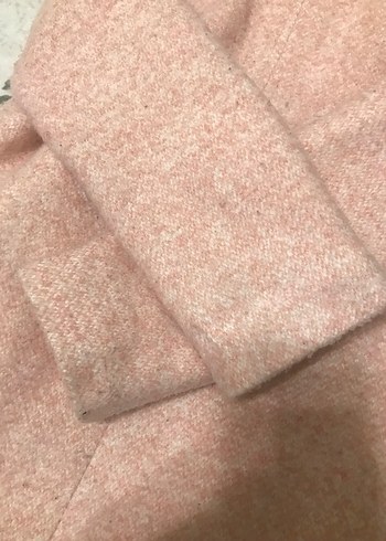 LC Waikiki Peluş Detaylı Pembe Kız Çocuk Kaban