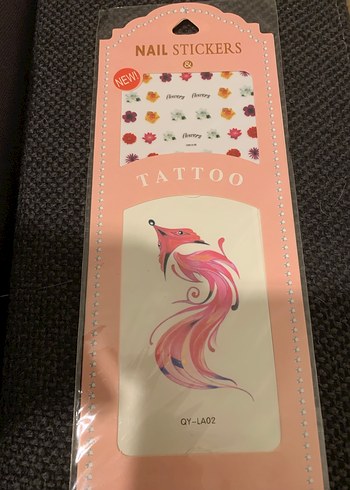 Tırnak Stickerları ve Dövme - Görsel 4