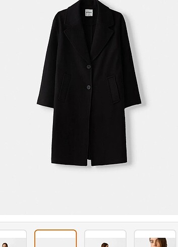 Bershka Siyah Kaban