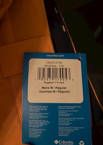 COLUMBIA KAYAK PANTOLUNU - Görsel 3