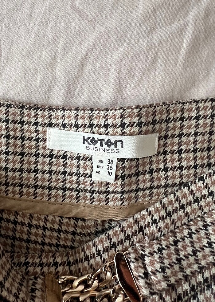 Koton bel detaylı pantolon - Görsel 3