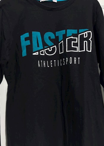 Erkek Çocuk Siyah Baskılı Sweatshirt - Görsel 2