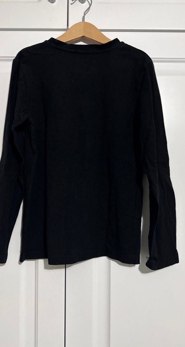 Erkek Çocuk Siyah Baskılı Sweatshirt - Görsel 5