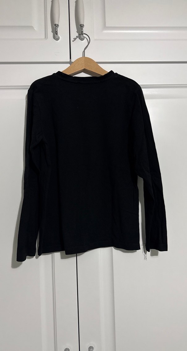 Erkek Çocuk Siyah Baskılı Sweatshirt - Görsel 4