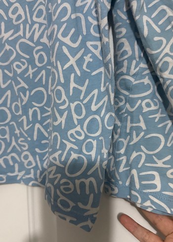 Mavi Desenli pijama üst - Görsel 5