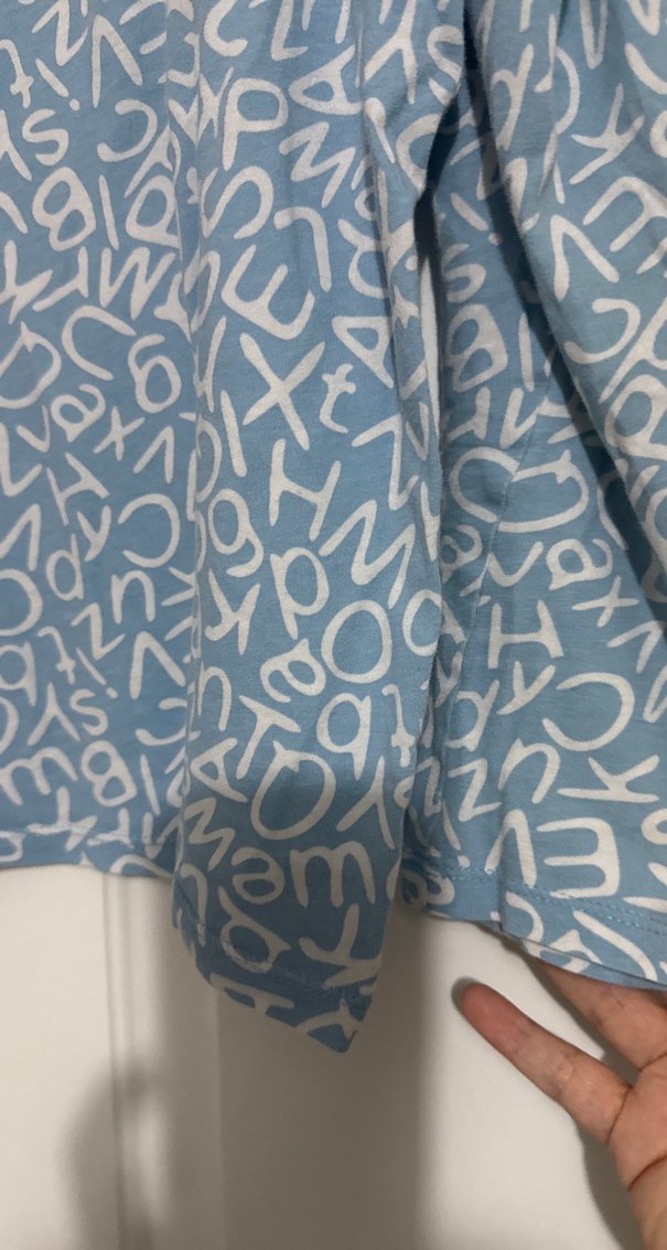 Mavi Desenli pijama üst - Görsel 5